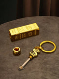 3Pcs/Set Golden Brick Permanent Match Lighter