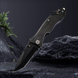1 PC Portable Pocket Knife Multifunctional Outdoor Tactical Knife Suitable For Camping Hiking Kitchen Outdoor Survival Exploration Hunting Crisis Situations Fruit And BBQ Cutting Father's Day Gift For Men Dad
