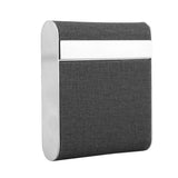 Classic Cigarette Case With Electric Lighter USB Rechargeable,  Holds 84mm Cigarettes Portable Metal Fabric Retro Cigarettes Holder Cigarette Box Christmas Gifts Ideas Father's Day Gift For Men Dad