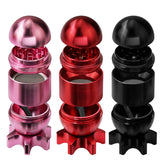 1pc Premium Tobacco Spice Manual Grinder - Guided Missile Shaped, No Electricity Required, Gift for Parents, Portable Outdoor Tools