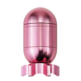 1pc Premium Tobacco Spice Manual Grinder - Guided Missile Shaped, No Electricity Required, Gift for Parents, Portable Outdoor Tools