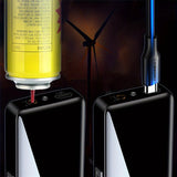 1PC Dual USE USB Electric Arc Lighter, Windproof Flameless Jet Torch Flame Lighter Electric Dual Plasma Arc Lighter Refillable Butane Gas, For Outdoor Camping, Christmas Birthday Gifts For Men Women Him Her Dad(Without Gas)