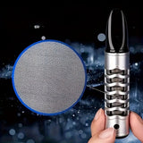 Portable Car Ashtray, Handheld Mini Ashtrays, Cigarette Holder Lighter, Anti Soot-flying, Prevents Soot Scattering, Ideal for Car Use, Living Room, Office, Perfect Gift for Father and Husband