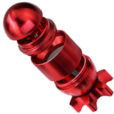 1pc Premium Tobacco Spice Manual Grinder - Guided Missile Shaped, No Electricity Required, Gift for Parents, Portable Outdoor Tools