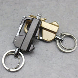 1PC 10,000 Matches, Kerosene Lighter, Pendant, Outdoor Portable, With Beer Opener And Keychain ,Father's Day Gift For Men Dad(Without Fuel)