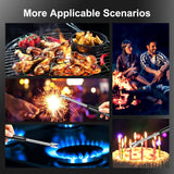 3PCS 360° Flexible Neck Plasma Lighter Windproof Flameless USB Rechargeable Lighter Long Electric Electronic Lighter For Candle Gas Stove Ignition Firework