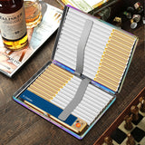 2PCS/SET Retro Metal Cigarette Case With Lighter Can Hold 100mm Cigarettes Storage Box Classic Floral Smell-Proof Pressure Resistant Cigarette Box For 100's King Size Cigarette Smoking Accessaries Christmas Father's Day Gift Ideas For Men Women
