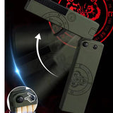 Lafagiet Noiseless Foldable Lighter + Cigarette Box (with Silencer)