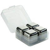 4pcs Weekerkit Reusable Stainless steel Ice Tube
