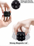 1 Piece 2.5 Inch Hand Grinder, 4-Layer Aluminum Alloy 2.5 Inch Metal Grinder With 34 Sharp Diamond Teeth For Grinding More Dry,,