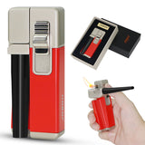 Lafagiet Lighter with Pipe, 2-in-1 Lighter with Gift Package