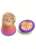 1 Pcs Mushroom Zinc Alloy Grinder, 4-Layer Hand Grinder, Accessories Christmas Birthday Gifts For Father Mom For Him, Her, Women, Mother's Day Flowers For Men, Personalized Gifts For Mom, Last Minute Gifts, Mother's Day Ideas, Mother Sunday Gifts,
