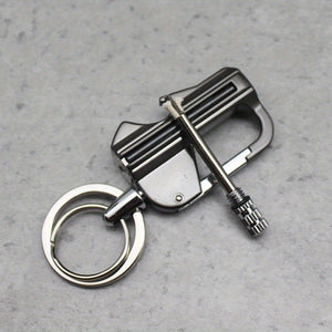 1PC 10,000 Matches, Kerosene Lighter, Pendant, Outdoor Portable, With Beer Opener And Keychain ,Father's Day Gift For Men Dad(Without Fuel)