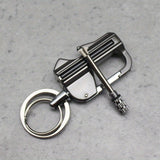 1PC 10,000 Matches, Kerosene Lighter, Pendant, Outdoor Portable, With Beer Opener And Keychain ,Father's Day Gift For Men Dad(Without Fuel)