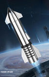 Spaceship Lighter, Refillable, Windproof Torch Flame