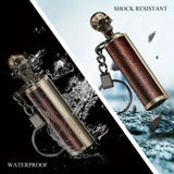 2 Pcs/Set Waterproof Permanent Lighters Flint Match Igniters Permanent Match Striking Set Can Be Reused 10000 Times For Emergency Igniters Suitable For Outdoor Camping Father's Day Gift For Men Dad