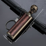 2 Pcs/Set Waterproof Permanent Lighters Flint Match Igniters Permanent Match Striking Set Can Be Reused 10000 Times For Emergency Igniters Suitable For Outdoor Camping Father's Day Gift For Men Dad