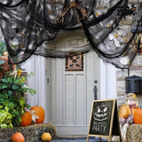 20pcs Cobwebs Decor With 40pcs Frightening Fake Spiders Haunting Webbing For Haunted House, Bar, Room, Can Covers 861 Sqft Spider Web Outdoor Halloween Transformation
