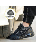 Größe CN37-CN46 Männer Sicherheitsschuhe Arbeitsschuhe Männer leicht atmungsaktiv mit Stahlkappe Turnschuhe, rutschfest Smash-proof Puncture Resistant Sicherheit Arbeitsschuhe