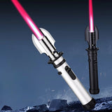 1pc Firesaber Lighter, Windproof Metal Torch Lighter With Safety Lock Adjustable Flame, Refillable Butane Gas Jet Lighter Good Helper For Candle Kitchen Outdoor Grill Camping BBQ Brulee Pudding Firework Fireplace