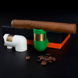4 Pcs/Set Magnetic Cigar Rest Holder Suitable For Max Ring Gauge 61, Premium & Versatile Portable Travel Cigar Holder For Golf Cart