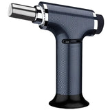 Powerful Windproof Blue Flame Kitchen Torch Lighter Jet Flame Lighter Refillable Butane Gas Lighter Adjustable Flame With Safety Lock Suitable For Outdoor Barbecue Cooking Kitchen Baking, Metal Welding Gun Camping Equipment (No Gas)