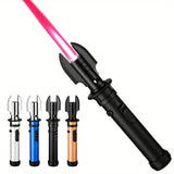 1pc Firesaber Lighter, Windproof Metal Torch Lighter With Safety Lock Adjustable Flame, Refillable Butane Gas Jet Lighter Good Helper For Candle Kitchen Outdoor Grill Camping BBQ Brulee Pudding Firework Fireplace
