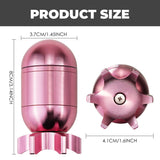 1pc Premium Tobacco Spice Manual Grinder - Guided Missile Shaped, No Electricity Required, Gift for Parents, Portable Outdoor Tools