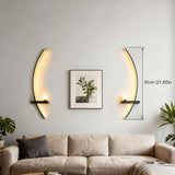 2pcs Modern LED Wall Light 12W Left & Right Pairs 3000k-6000k Wall Lamp Minimalist Black Decorative Wall Sconce， Set of Two for Bedroom Living Room Bedside Study Home Indoor Lighting Lusters Lights