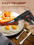 4 Pieces/Set Gas Butane Torch Lighter, Powerful Windproof Jet Flame Lighters, Butane Gas Refill, With Safety Lock, Mini Torch Lighters For Candle, Kitchen, Outdoor BBQ Camping Stove Firework (Gas Not Included)