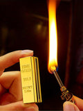 3Pcs/Set Golden Brick Permanent Match Lighter