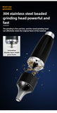 One-Hand-Grinding Portable Electric Kitchen Grinder Type-C Fast Charging Herb Grinder, Long-Lasting Battery Powered Mill Herbal Grinder With Holder Cleaning Brush Good Helper For Household Kitchen Cook Tools