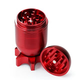 1pc Premium Tobacco Spice Manual Grinder - Guided Missile Shaped, No Electricity Required, Gift for Parents, Portable Outdoor Tools