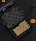 Lafagiet Noiseless Foldable Lighter + Cigarette Box (with Silencer)