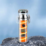 Lafagiet Waterproof Rechargeable Lighter -  High-Bright  Atmosphere Light - Christmas Day Gift