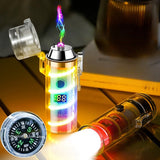 Lafagiet Waterproof Rechargeable Lighter -  High-Bright  Atmosphere Light - Christmas Day Gift