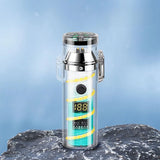 Lafagiet Waterproof Rechargeable Lighter -  High-Bright  Atmosphere Light - Christmas Day Gift