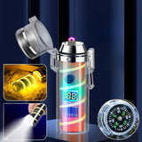 Lafagiet Waterproof Rechargeable Lighter -  High-Bright  Atmosphere Light - Christmas Day Gift