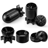1pc Premium Tobacco Spice Manual Grinder - Guided Missile Shaped, No Electricity Required, Gift for Parents, Portable Outdoor Tools