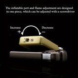 American Eagle Windproof Jet Flame & Soft Flame Lighter Refillable Butane Gas Torch Lighter Dual USE For Both Outdoor Camping Campfire Ignition Birthday Christmas Gifts For Men Women Him Her Dad Friend (No Gas)