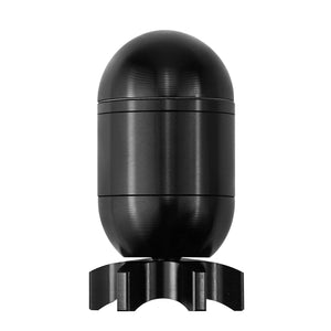 1pc Premium Tobacco Spice Manual Grinder - Guided Missile Shaped, No Electricity Required, Gift for Parents, Portable Outdoor Tools