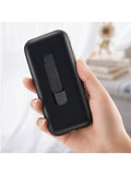 20 Stück Kapazität Regular Slim Zigarettenetui Box mit USB-Feuerzeug 100mm Größe wasserdicht feuchtigkeitsbeständig Zigarettenhalter austauschbar Wolfram Zündung