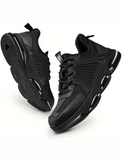 Safety Shoes For Men, With Air Cushion Puncture Resistant Sole, Steel Toes, Breathable Mesh Upper, Lightweight Athletic Sneaker Shoe