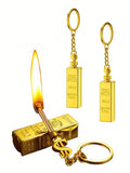 3Pcs/Set Golden Brick Permanent Match Lighter