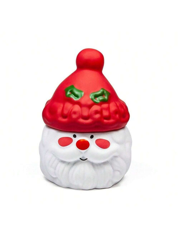 4-Layer Cute Vanilla Grinder White Santa Claus Kitchen Grinder Manual Grinder Coffee Tobacco Spices Household Good Gifts