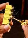 3Pcs/Set Golden Brick Permanent Match Lighter