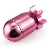1pc Premium Tobacco Spice Manual Grinder - Guided Missile Shaped, No Electricity Required, Gift for Parents, Portable Outdoor Tools