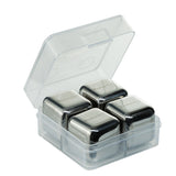 4pcs Weekerkit Reusable Stainless steel Ice Tube