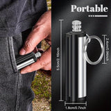 20Pcs Permanent Matches Always Lighter Portable and Reusable Unlimited Matches Outdoor Camping Keychain Permanent Matches Unique Gifts for Men and Husbands Father's Day Gifts