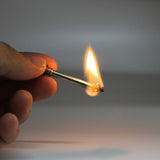 20Pcs Permanent Matches Always Lighter Portable and Reusable Unlimited Matches Outdoor Camping Keychain Permanent Matches Unique Gifts for Men and Husbands Father's Day Gifts
